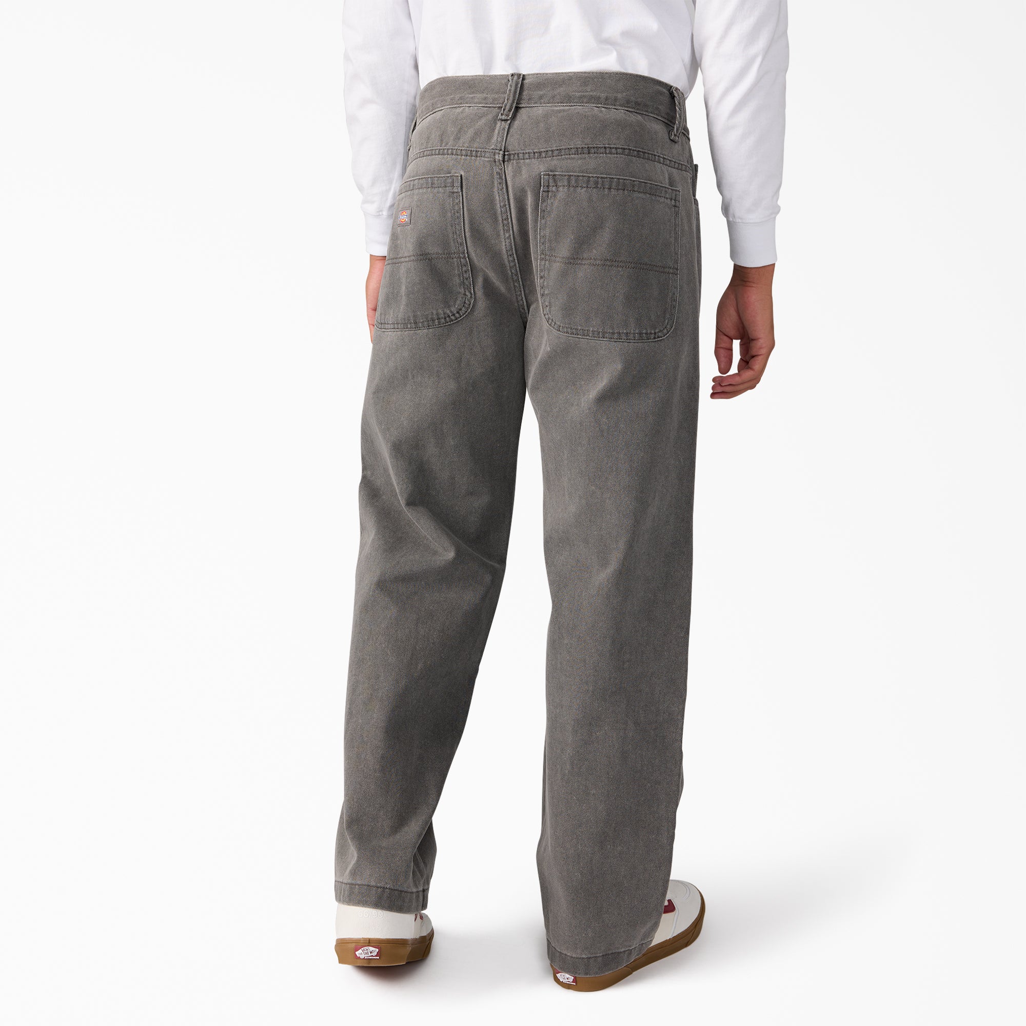 Relaxed Fit Double Knee Jeans - Image 2