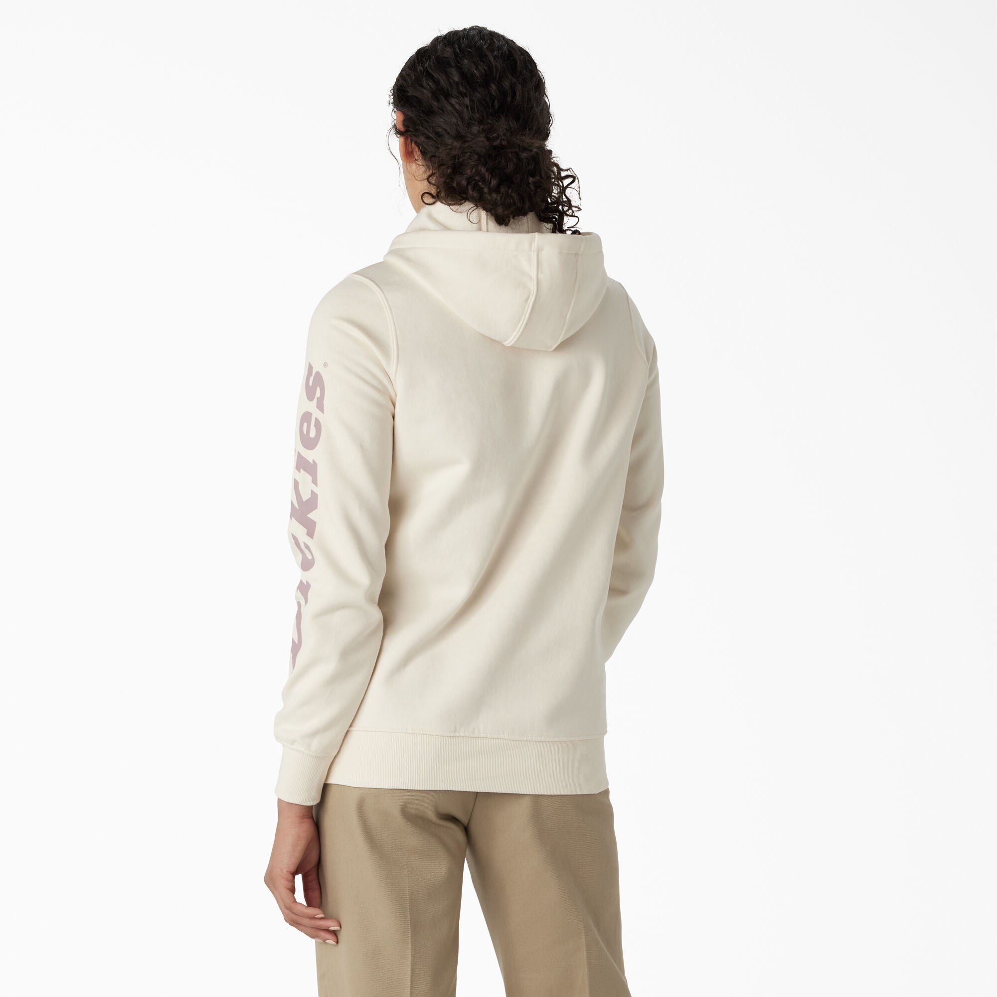 Women's Water Repellent Sleeve Logo Hoodie - Image 2