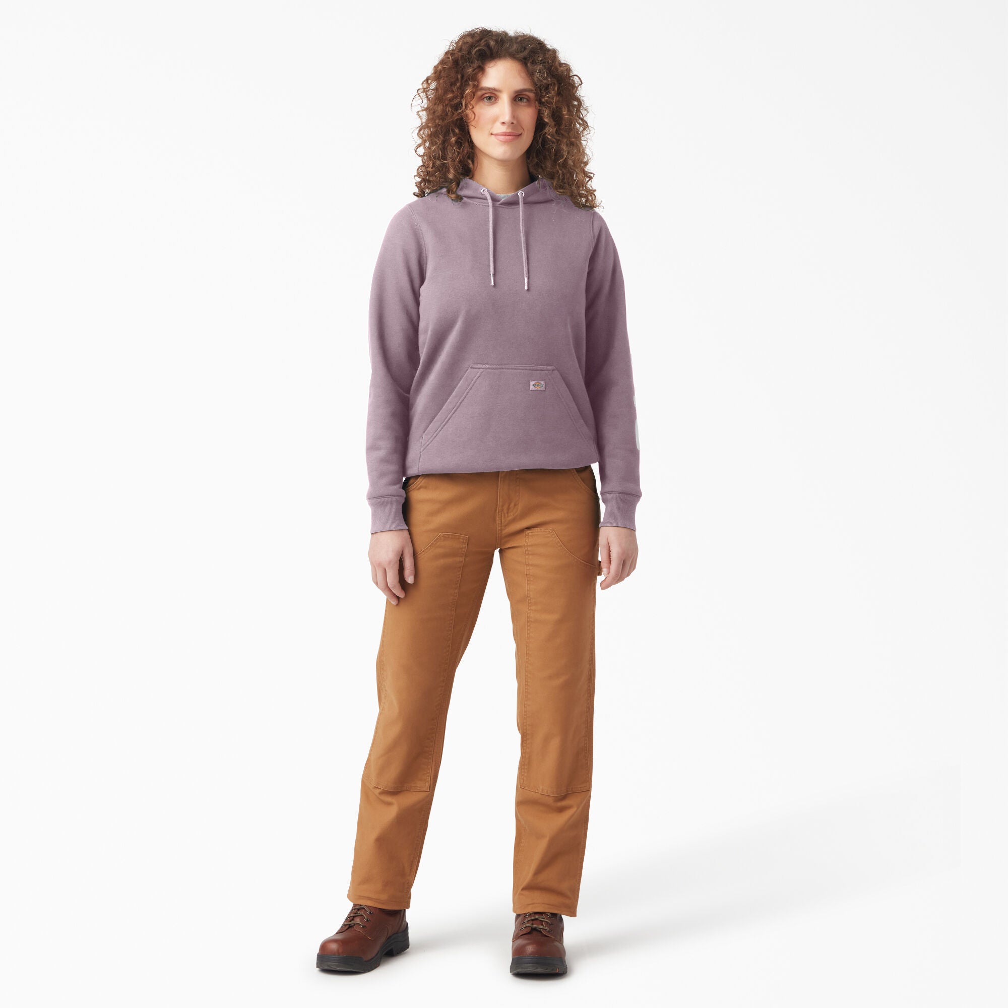 Women's Water Repellent Sleeve Logo Hoodie - Image 4