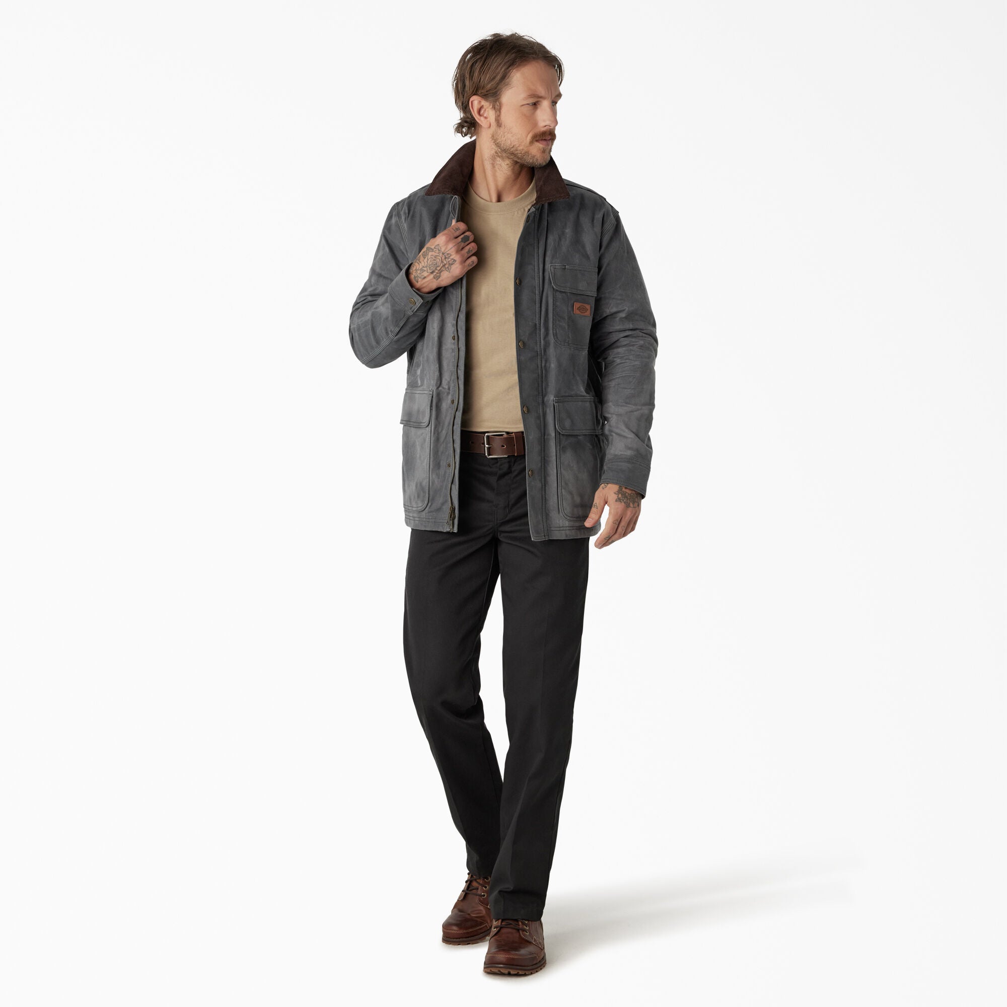 Fully Waxed Canvas Chore Coat - Image 4