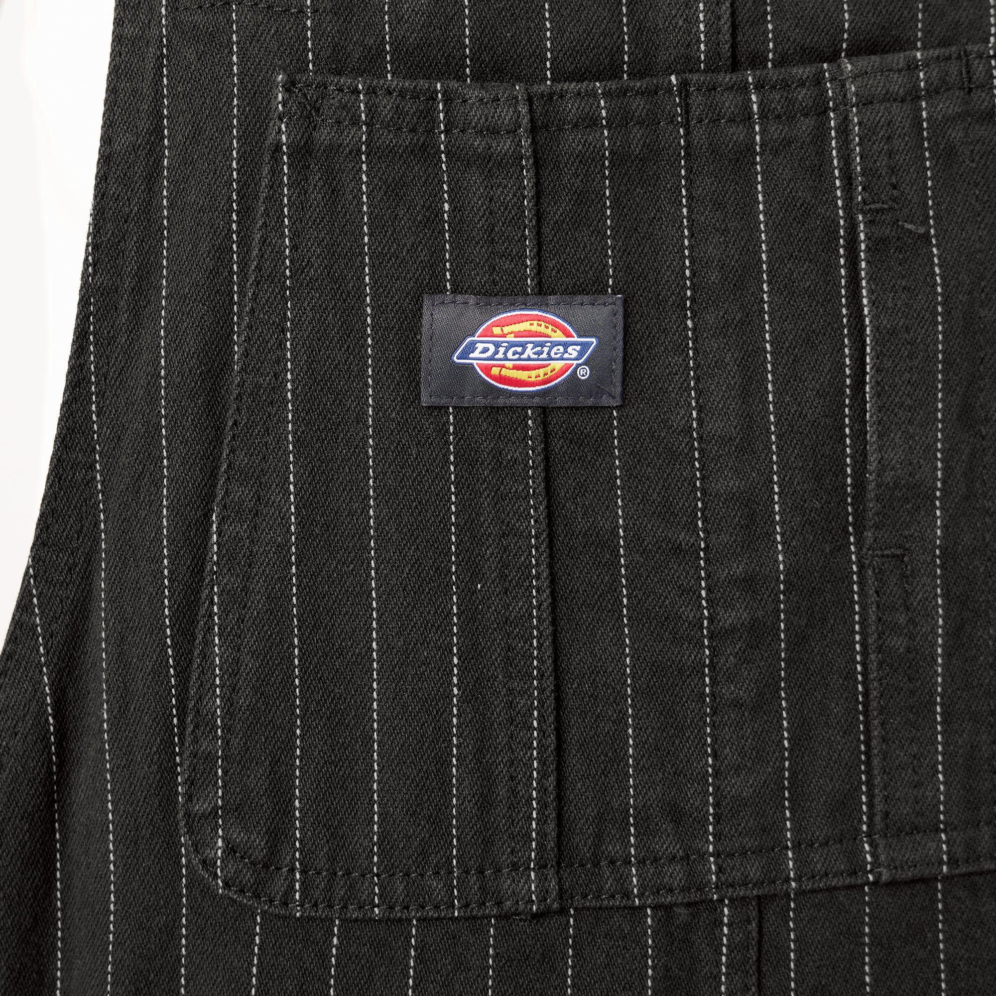 Women's Pinstripe Service Bib Overalls - Image 10
