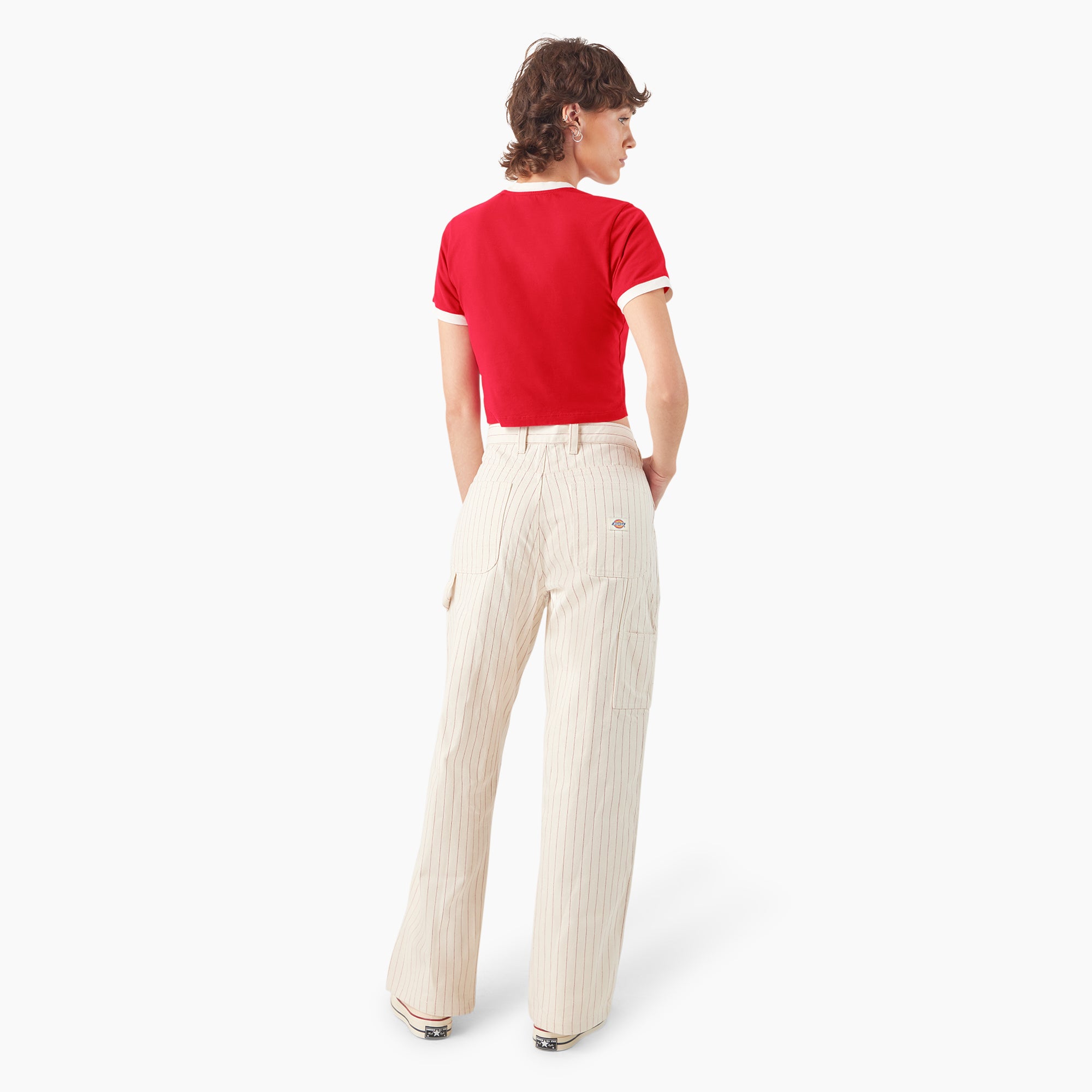 Women's Lewistown Cropped Ringer T-Shirt - Image 5