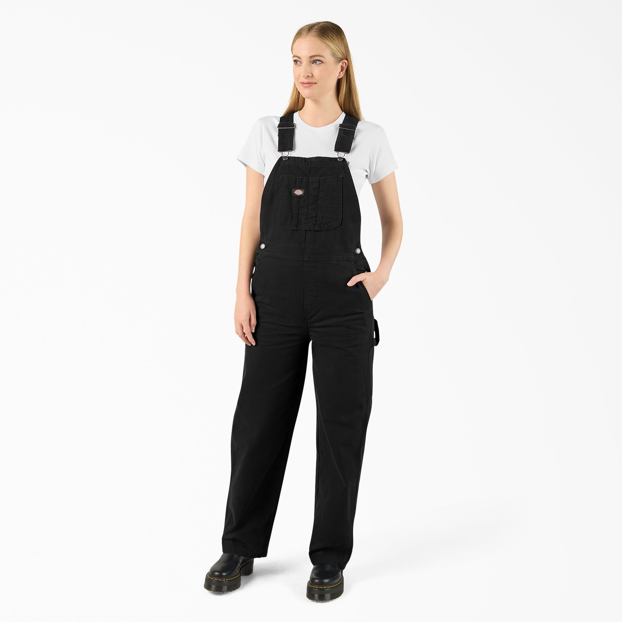Women's Canvas Bib Overalls