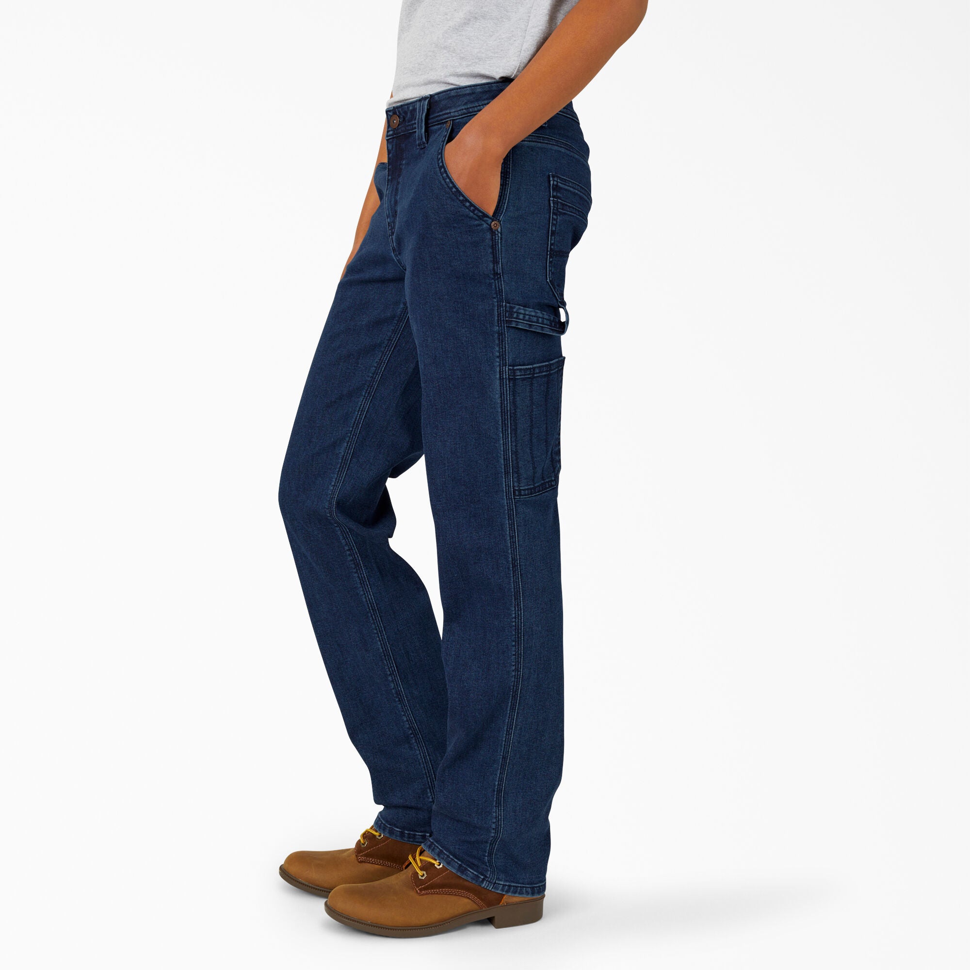 Women's FLEX Relaxed Fit Carpenter Jeans - Image 3