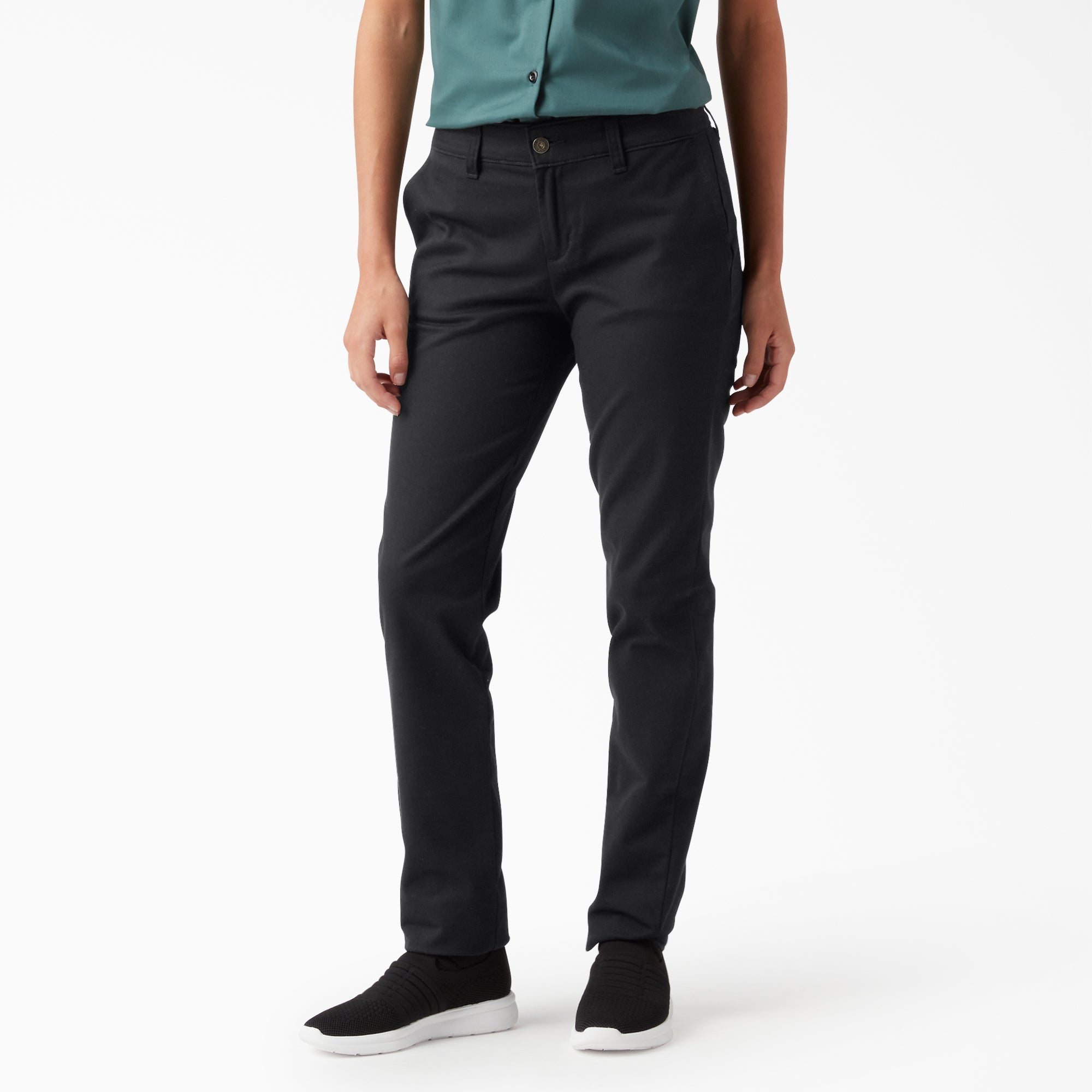 Women's Skinny Twill Pants - Image 6