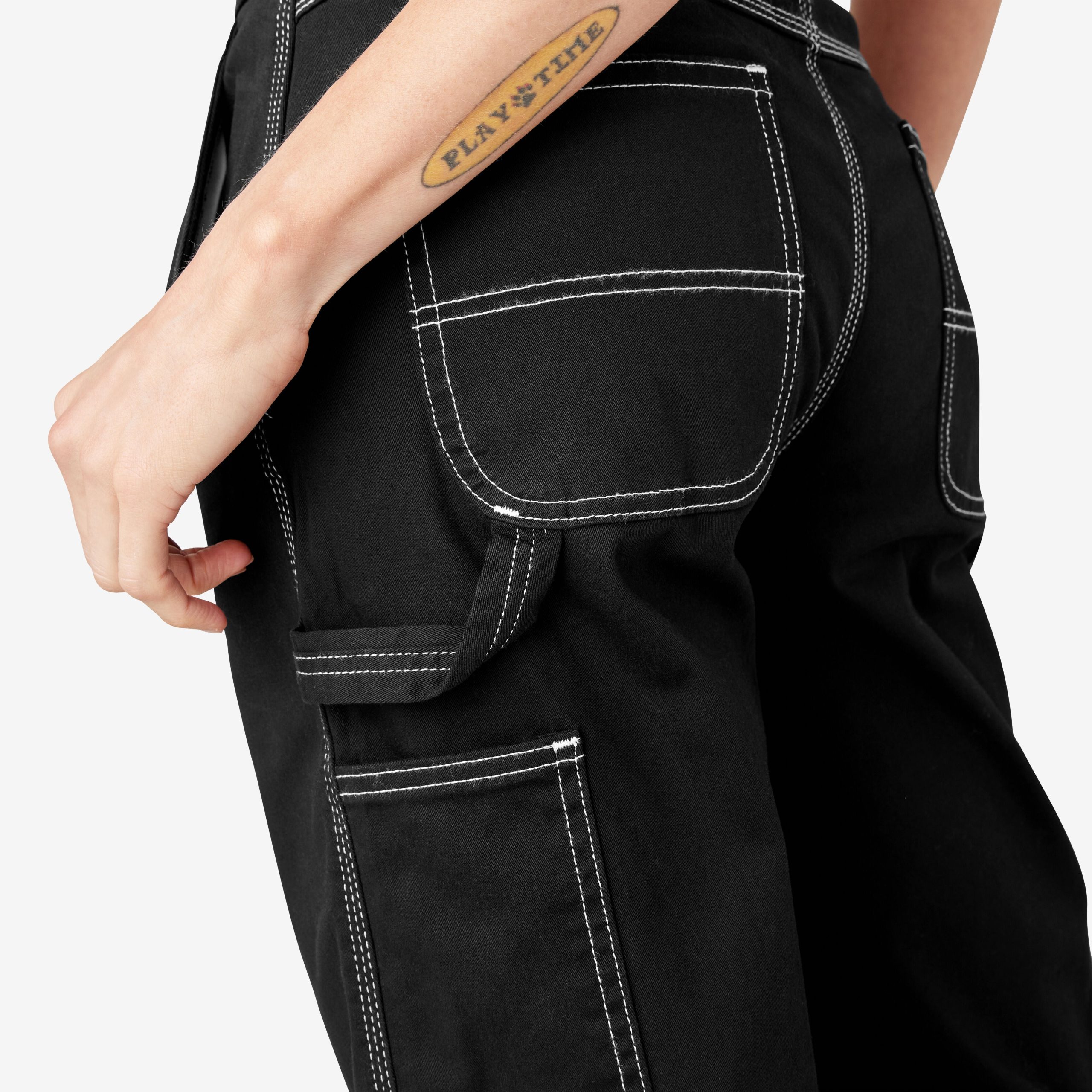 Women's Relaxed Fit Carpenter Pants - Image 9