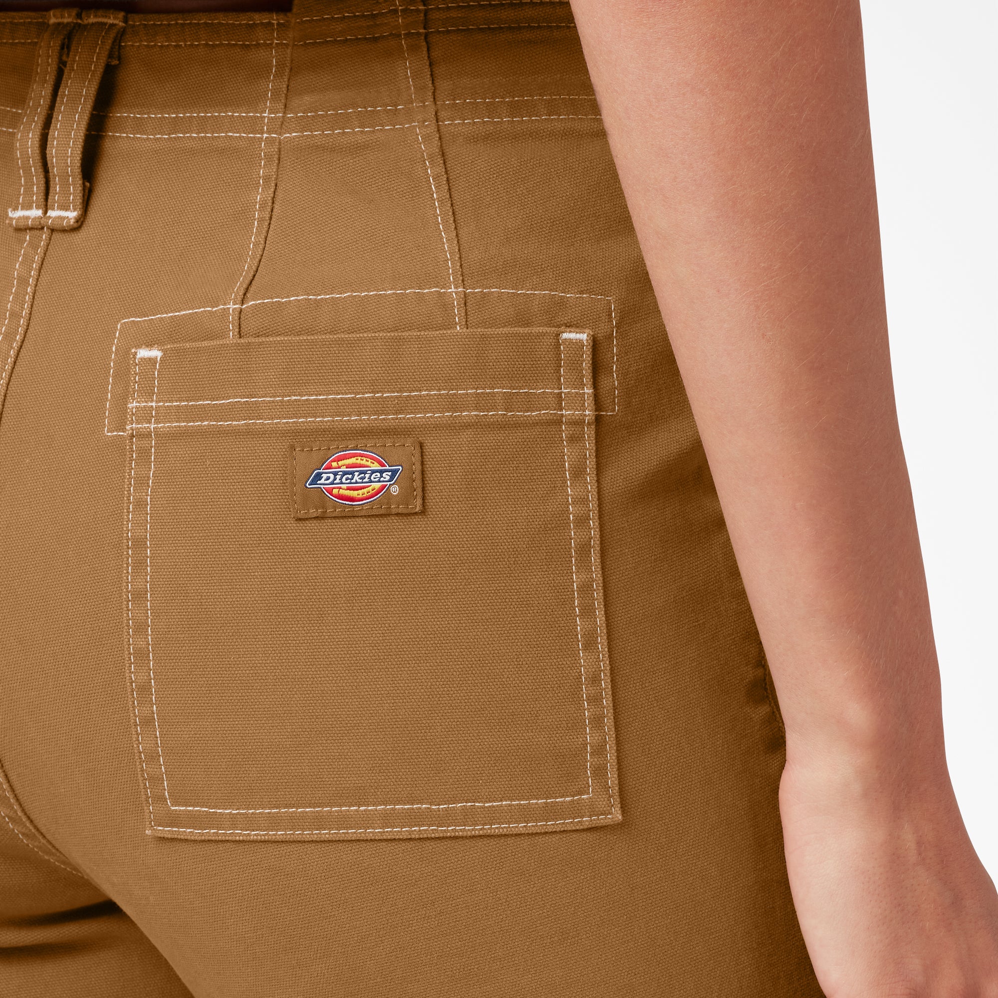 Women's Skinny Fit Cuffed Cargo Pants - Image 5