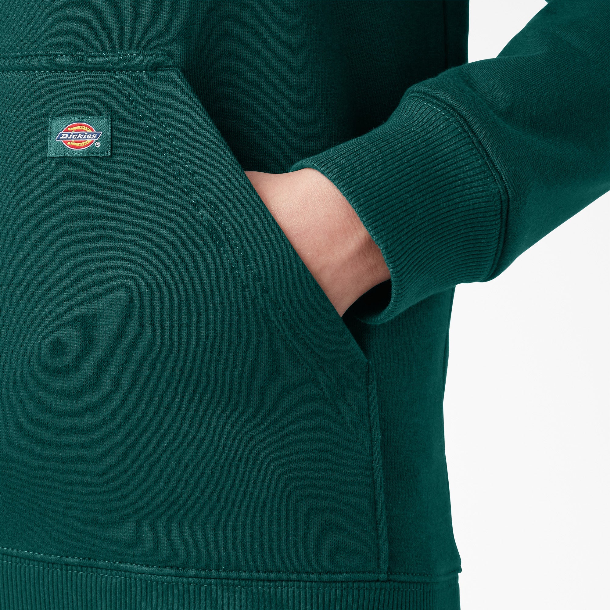 Women's Water Repellent Sleeve Logo Hoodie - Image 5