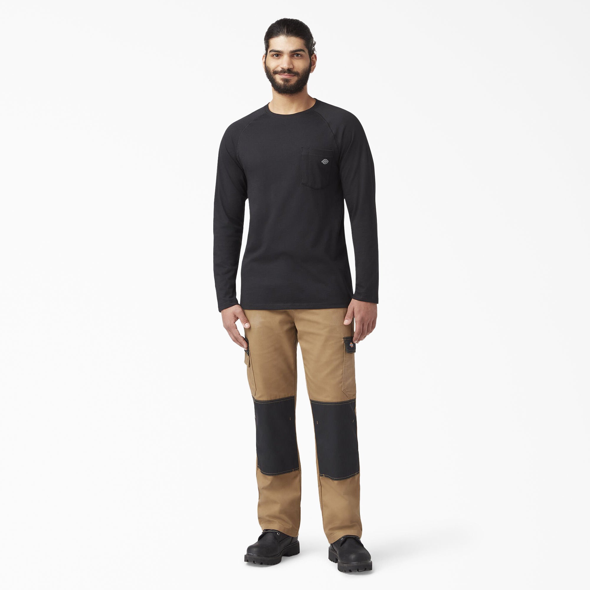 Cooling Long Sleeve Pocket T-Shirt - Image 5