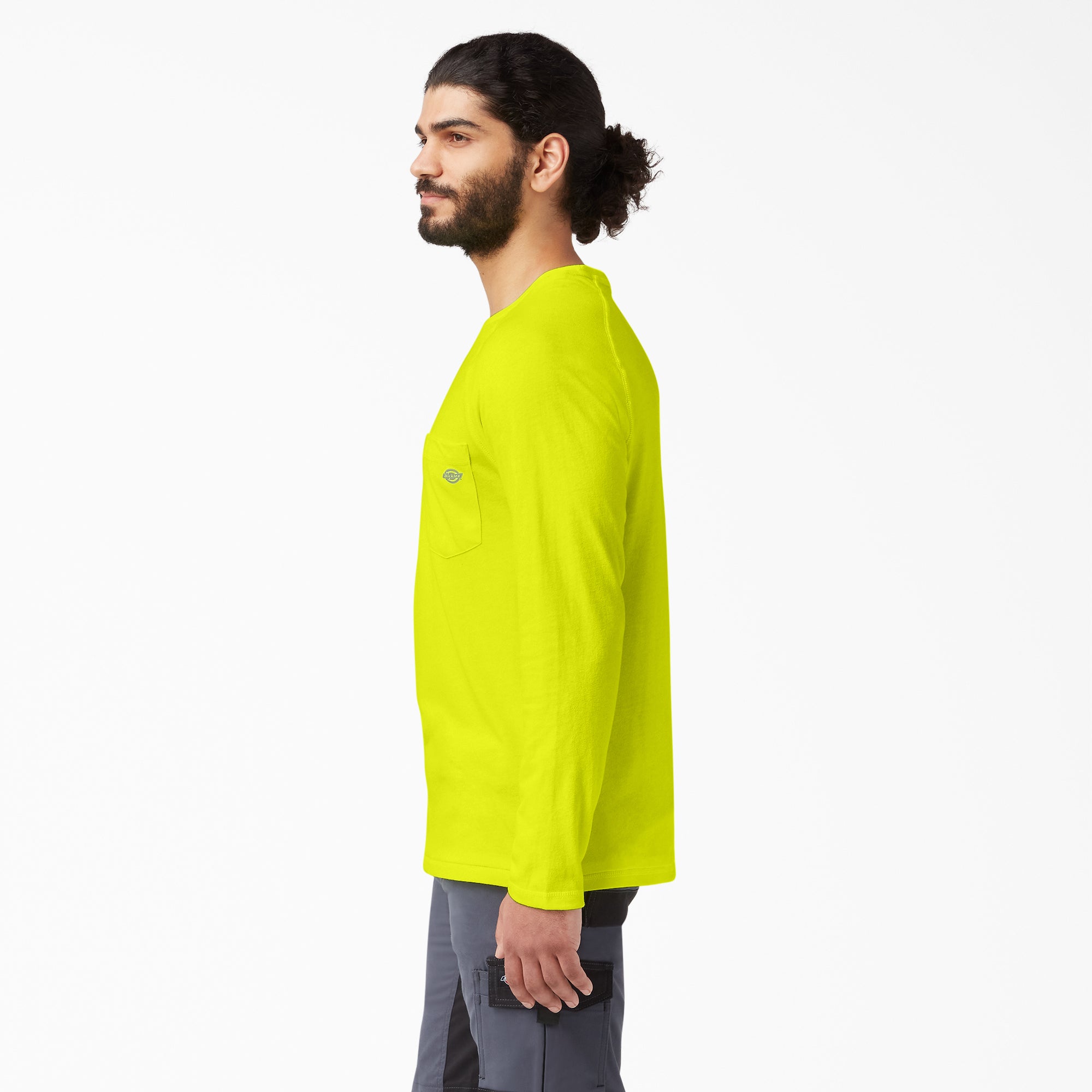 Cooling Long Sleeve Pocket T-Shirt - Image 3