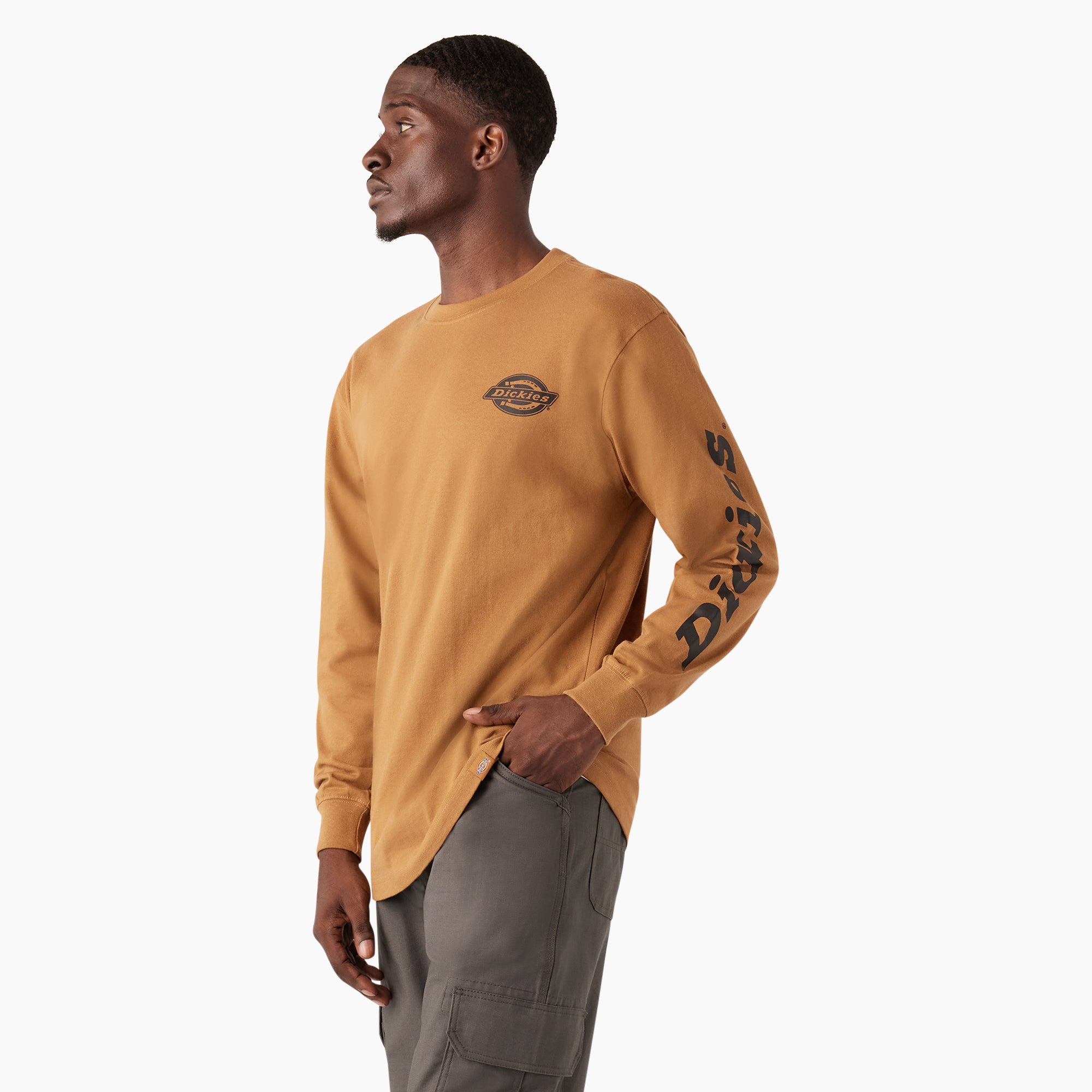 Long Sleeve Heavyweight Logo T-Shirt - Image 3