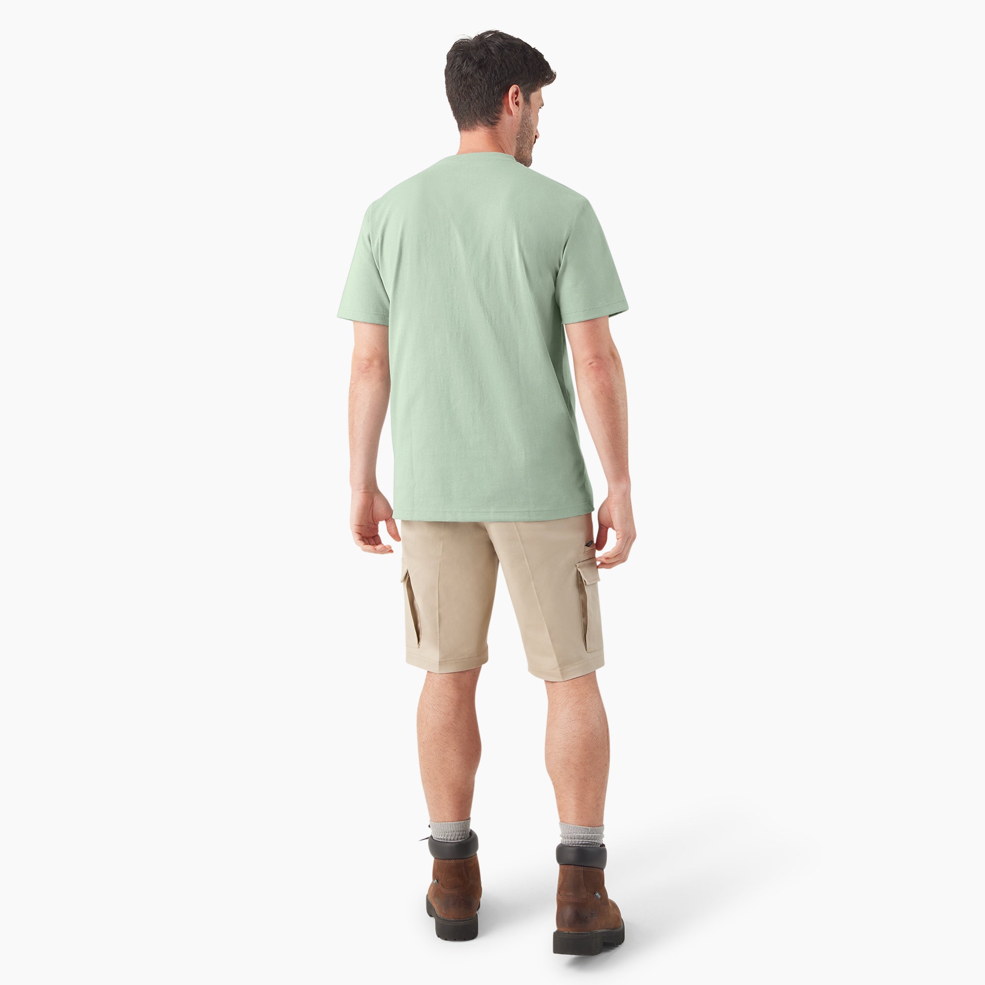 Heavyweight Short Sleeve Pocket T-Shirt - Image 5