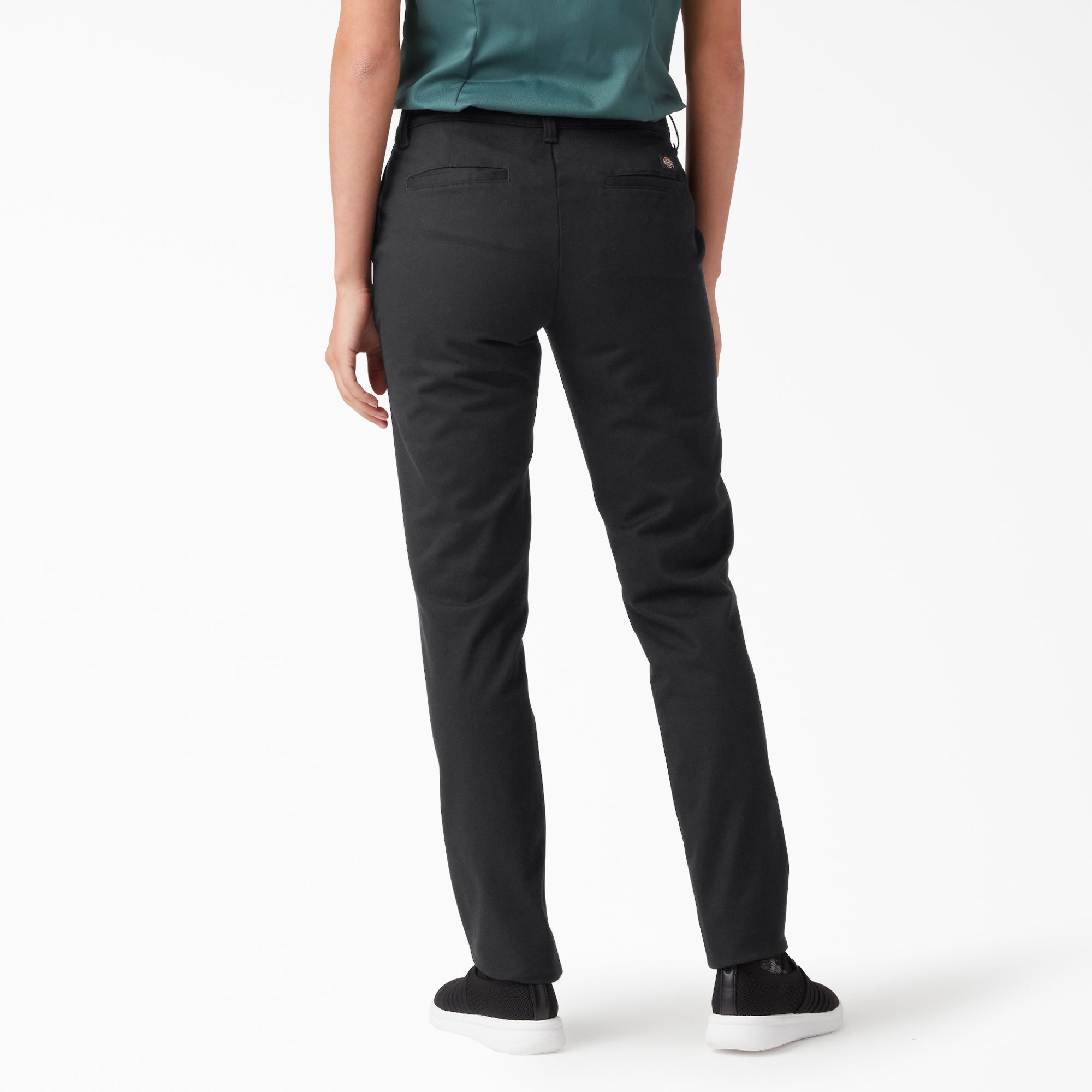 Women's Plus Mid Rise Skinny Leg Pants - Image 2