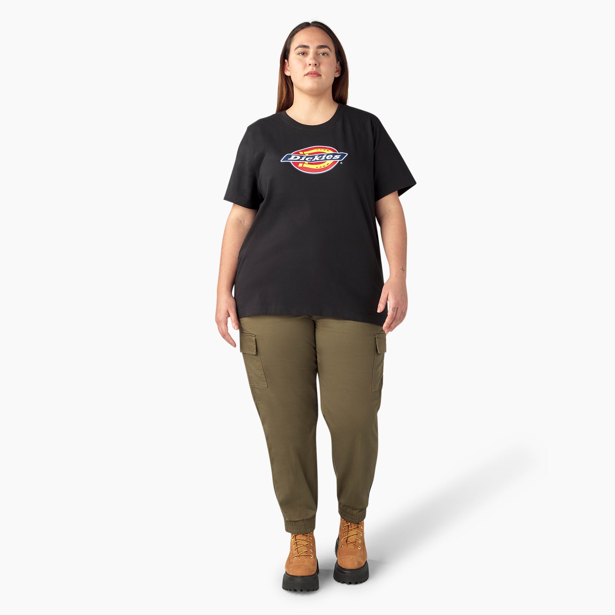 Women's Plus Heavyweight Logo T-Shirt - Image 5