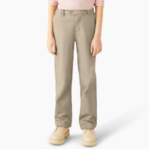 Girls' Slim Fit Pants. 4-20