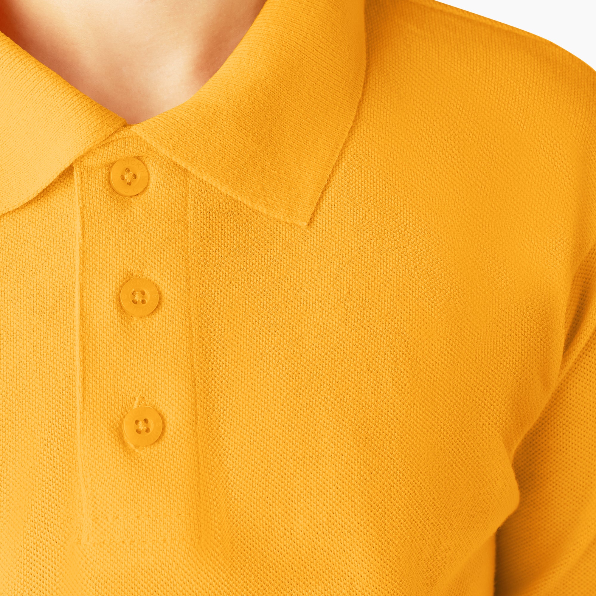 Kids' Piqu Short Sleeve Polo - Image 6