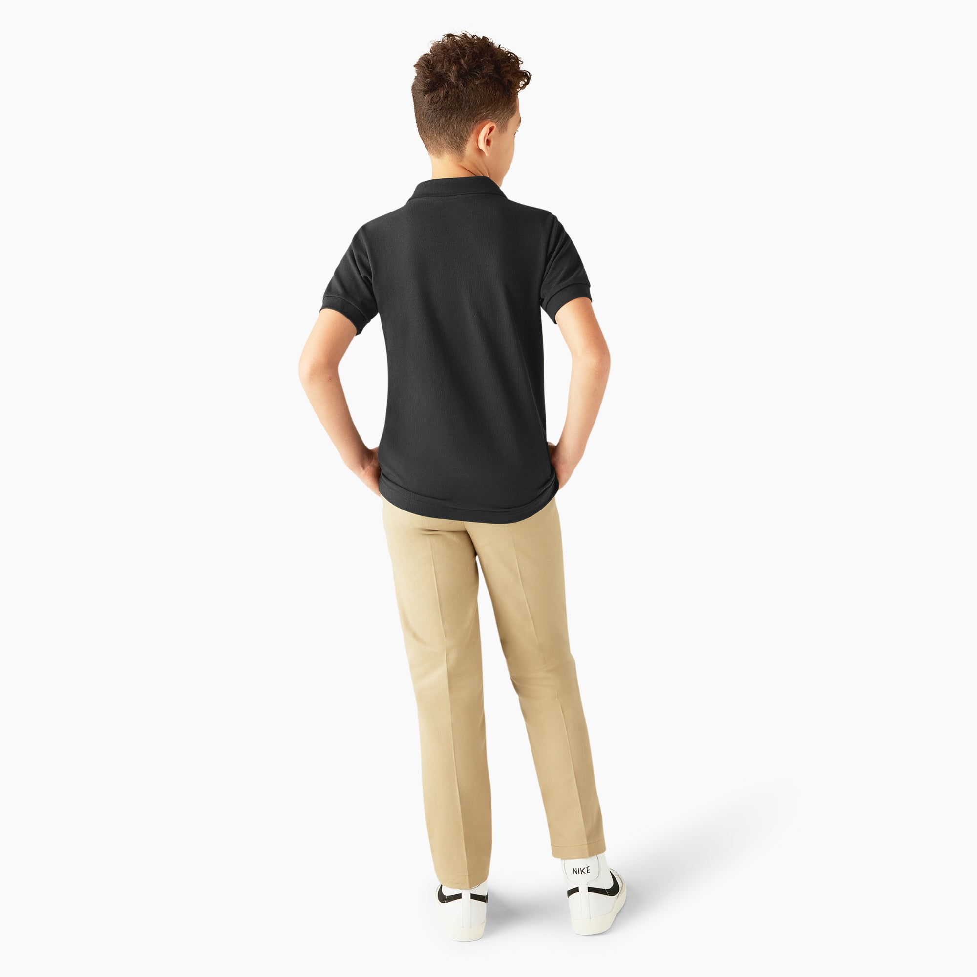 Kids' Piqu?? Short Sleeve Polo - Image 5