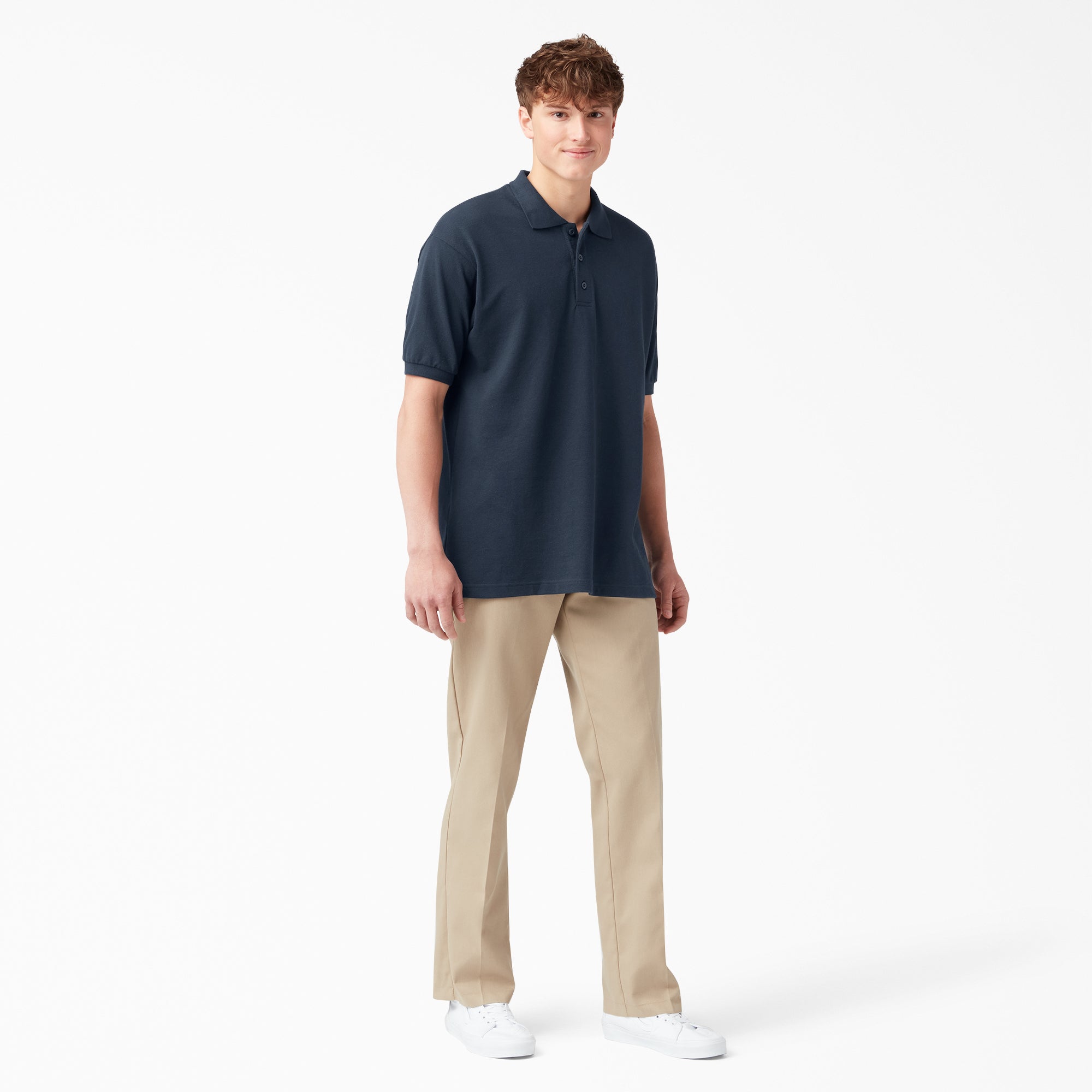 Adult Size Piqu?? Short Sleeve Polo - Image 4